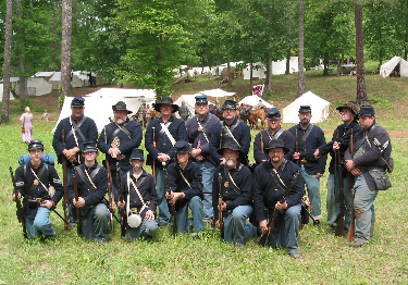 64th Illinois, Co. A, Yates Sharpshooters