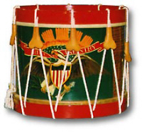 Civil War era Contract Drum with Federal stamp